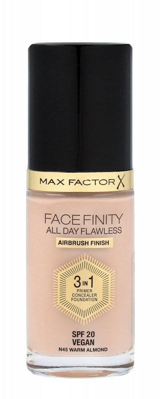 MAX FACTOR Podkład FACEFINITY 3w1 nr 45 Warm Almond  30ml