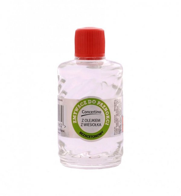 Concertino Zmywacz do paznokci z olejkiem z wiesiołka - bez acetonu 50ml