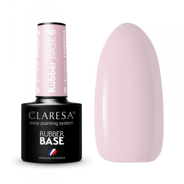 CLARESA Baza pod lakier hybrydowy Rubber - 6  5g