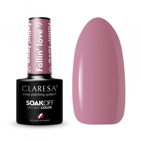 CLARESA Lakier hybrydowy Fallin` Love nr 9  5g