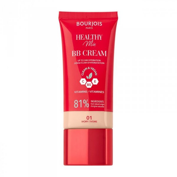 BOURJOIS Healthy Mix Krem BB z kompleksem witamin 001 Ivory 30 ml