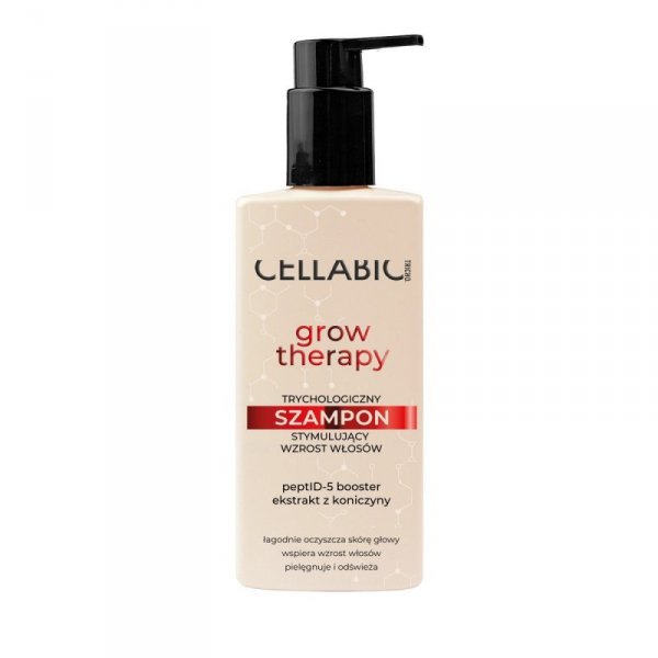 CELLABIC TRICHO Grow Therapy Trychologiczny Szampon stymulujący wzrost włosów 300 ml