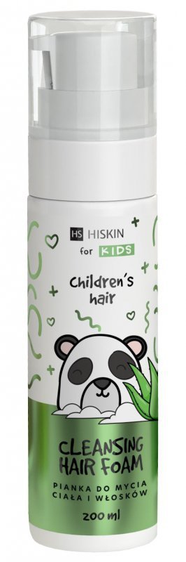HISKIN for Kids Pianka do mycia ciała i włosków - ALOES 200 ml