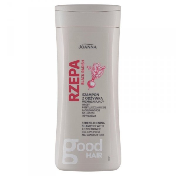 JOANNA Rzepa Wzmacniający szampon z odżywką do włosów przetłuszczających się 200 ml