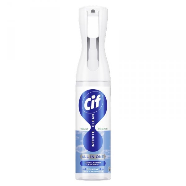 CIF Infinite+Clean Spray do czyszczenia uniwersalny Lotos i Sól Morska 280 ml