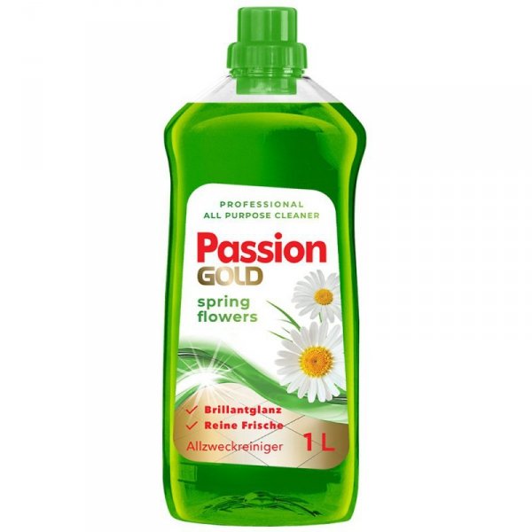 PASSION GOLD Płyn do podłóg 1L Wiosenne kwiaty-zie