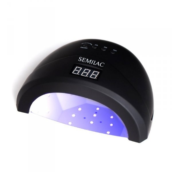 SEMILAC Lampa do paznokci UV LED 24W/48 All Black