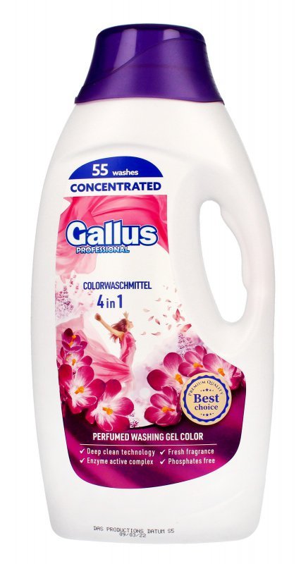 GALLUS PROFF. ŻEL d/prania 4w1 1,98L KOLOR