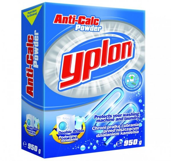 YPLON Anti-Calc Proszek do pralki chroniący przed kamieniem - Odkamieniacz 950 g