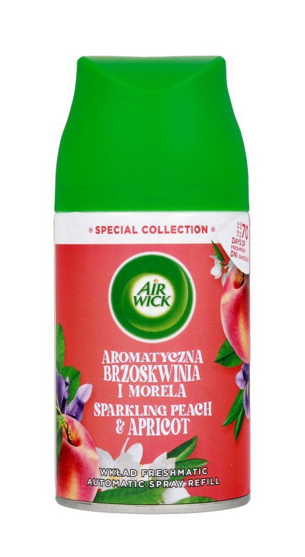 AIR WICK Essential Oils Wkład do automatycznego odświeżacza powietrza Aromatyczna Brzoskwinia i Morela 250 ml