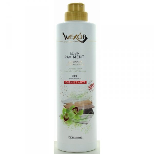WEXÓR Professional Płyn do płukania tkanin z proteinami jedwabiu Himalayan Green 750 ml