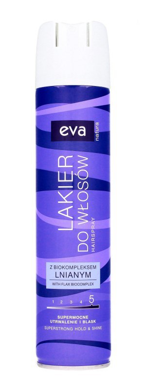 TZMO EVA NATURE LAKIER D/WŁ LEN SUPER MOCNY