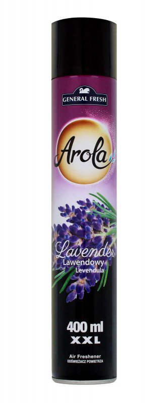 AROLA Odświeżacz powietrza w sprayu Lawendowy 400 ml