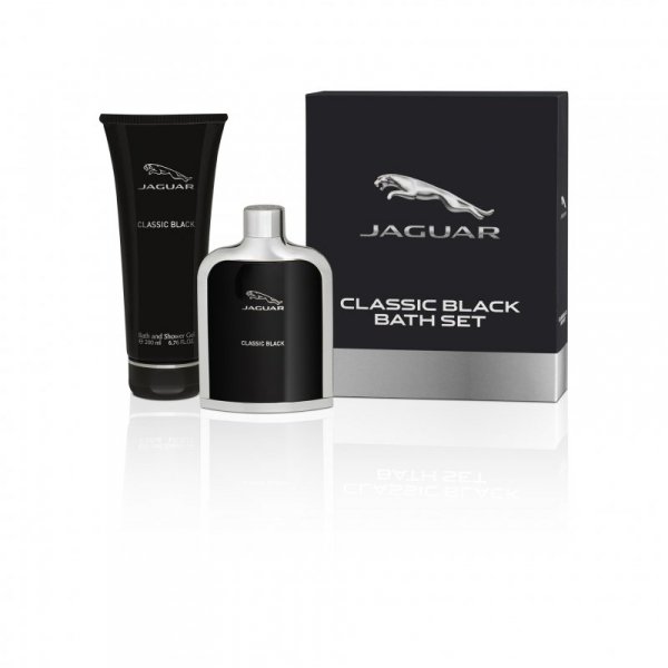JAGUAR Zestaw prezentowy męski Classic Black (woda toaletowa 100ml + żel pod prysznic 200ml)
