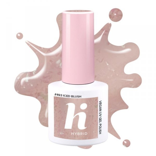 HI HYBRID Frosted Fairytale Lakier hybrydowy 493 Iced Blush 5 ml