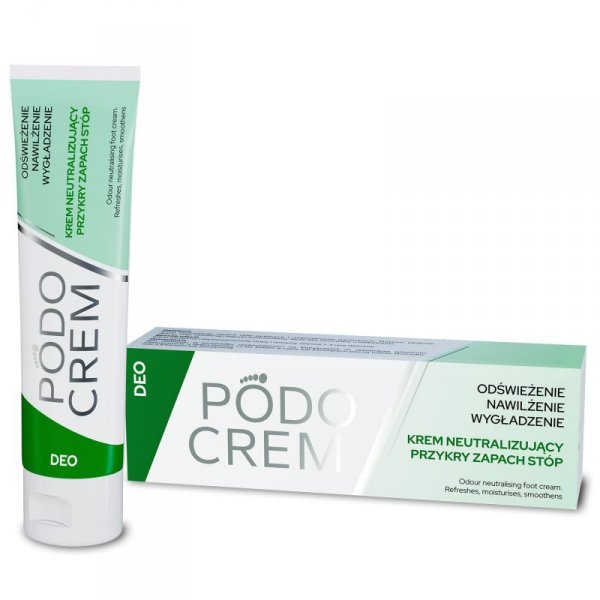 PODOCREM Deo Krem neutralizujący przykry zapach stóp 30 g