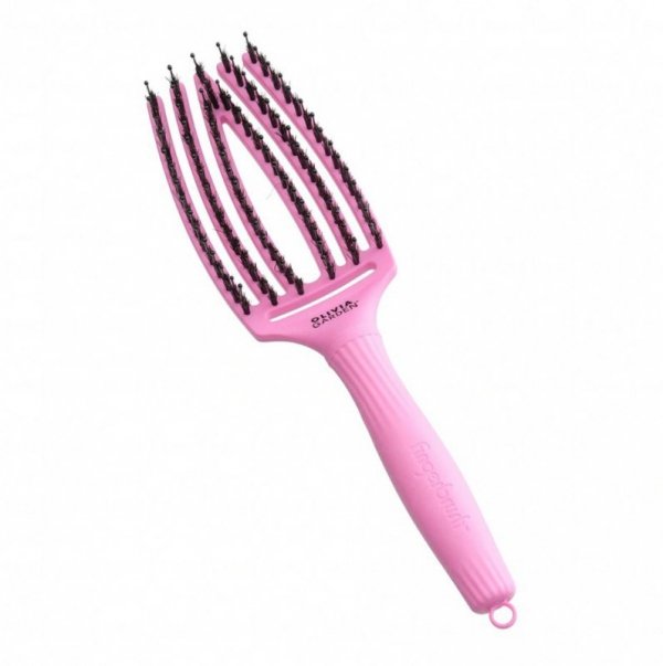 OLIVIA GARDEN Fingerbrush Szczotka do włosów Amazonki Pink Tokyo