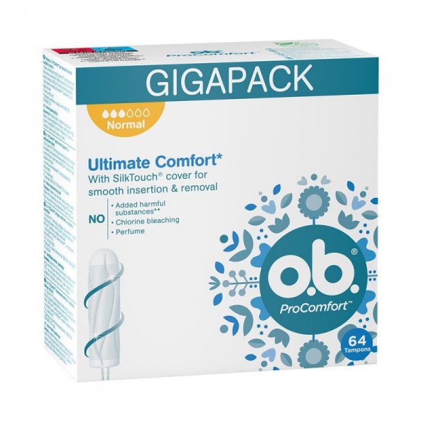 O.B. ProComfort Tampony Normal 64 szt