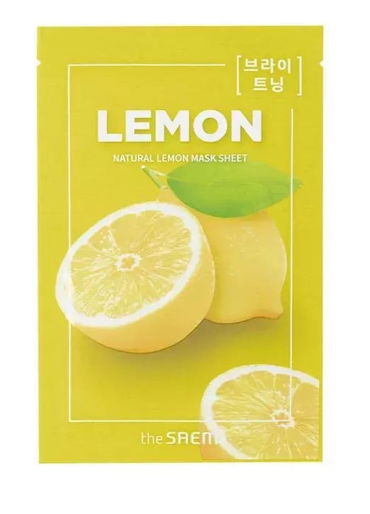 THE SAEM Natural Mask Sheet Maska na tkaninie Lemon