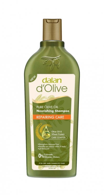 DALAN d`Olive Szampon do włosów nawilżająco - regenerujący 400 ml