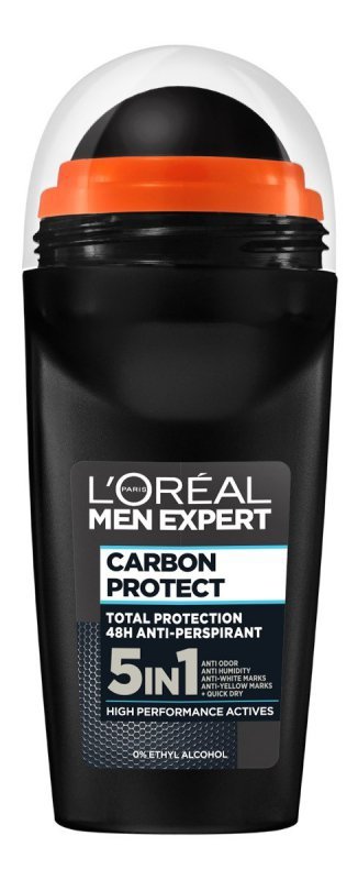 LOREAL Men Expert Dezodorant roll-on Carbon Protect 5w1 48H 50ml