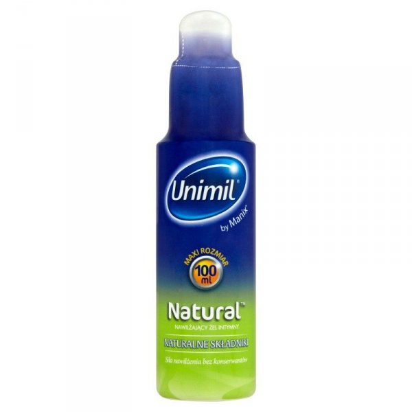 UNIMIL Żel intymny 100ml Natural nawilżający&