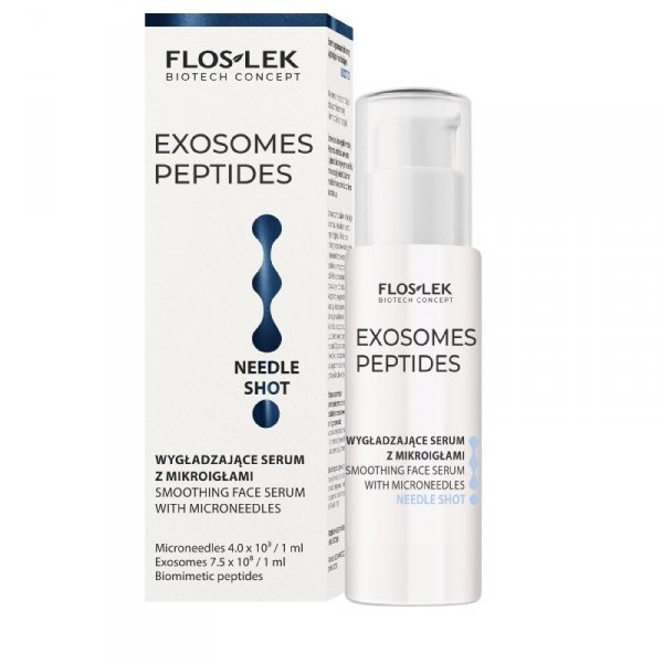 FLOSLEK Exosomes Wygładzające serum do twarzy z mikroigłami 30 ml