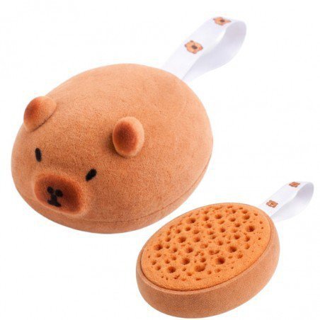 ECARLA Gąbka dwustronna do mycia ciała Kapibara (GB22)