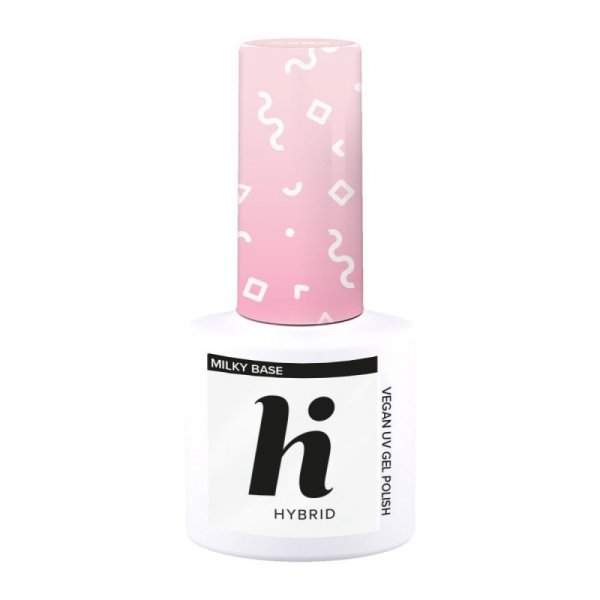 HI HYBRID Pastel Base Baza do lakieru hybrydowego Milky 5 ml