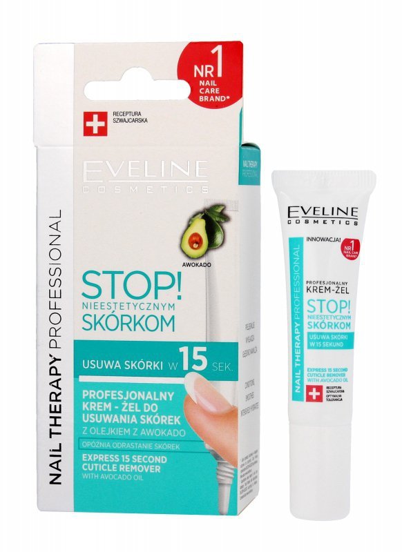 EVELINE Nail Therapy Professional Profesjonalny preparat do usuwania skórek 12 ml