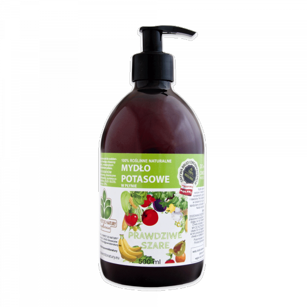 Naturalne Mydło Potasowe w Płynie do Mycia Warzyw i Owoców, 500ml