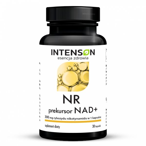 NR-Nad+ (NR Chlorek Rybozydu Nikotynamidu), Intenson, 30 kapsułek