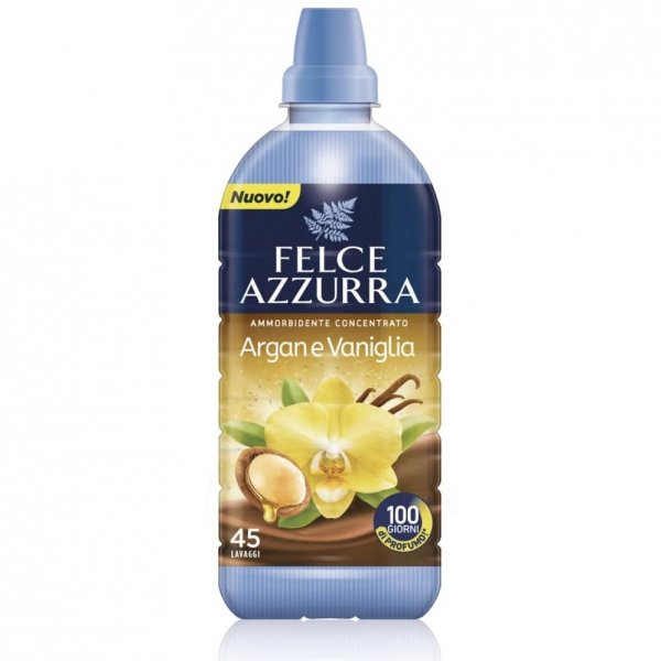 Koncentrat zmiękczający tkaniny Argan &amp; Vanilla, FELCE AZZURRA, 900ml