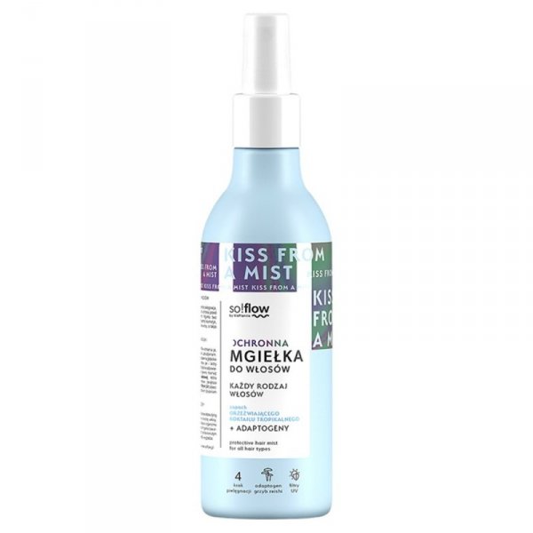 Ochronna Mgiełka do włosów - każdy rodzaj włosów, Vis Plantis So!Flow, 150ml