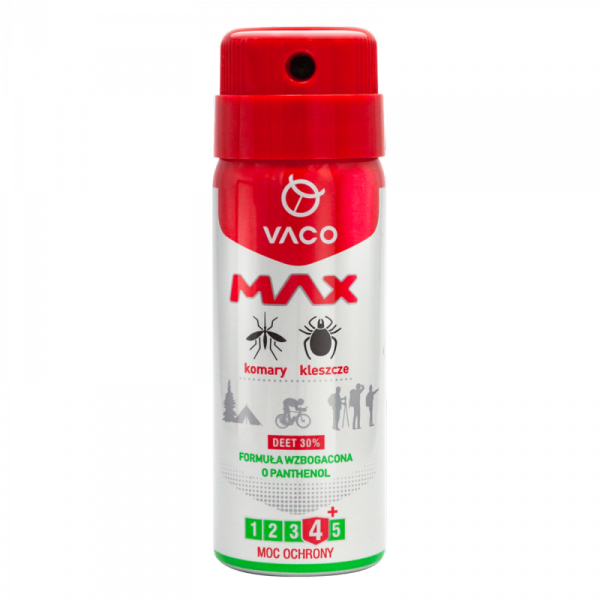 Spray Vaco Max na Komary i Kleszcze Deet 30%, 50ml