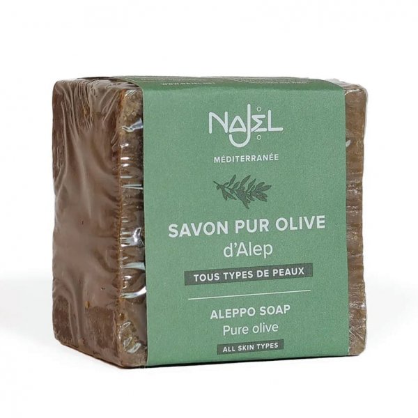Mydło 100% Oliwkowe Aleppo  - Pure Olive Najel, 190g