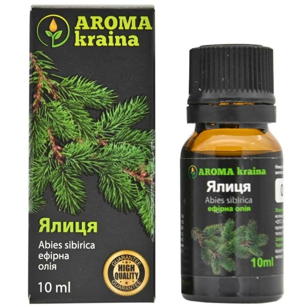 Olejek Eteryczny Jodłowy (Pichta) Naturalny, AROMA kraina, 10ml
