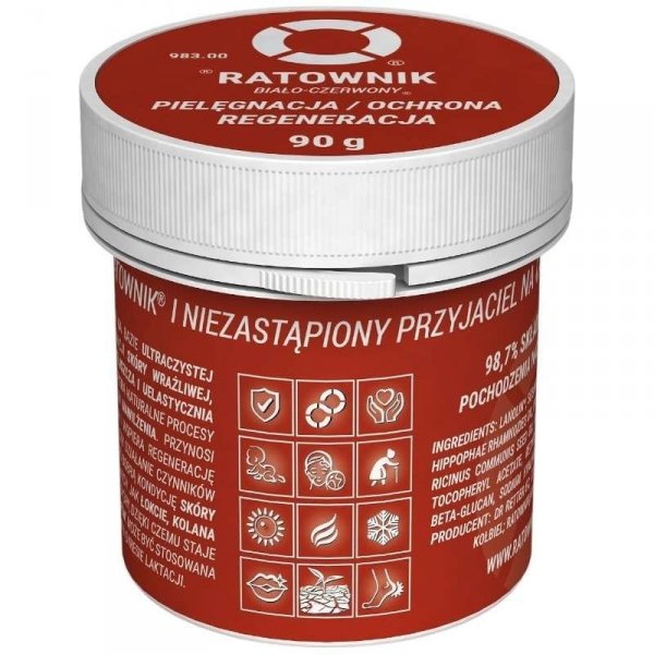 Ratownik Maść lanolinowa z ceramidami, Dr.Retter, 90 g