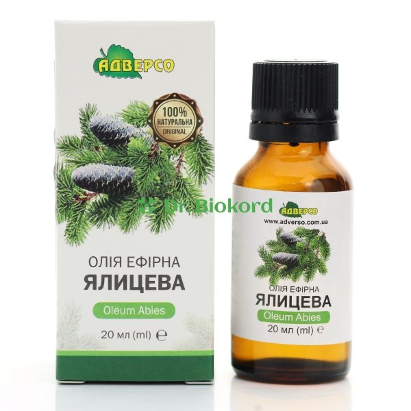 Пихтовое Эфирное Масло, Адверсо, 100% Натуральное