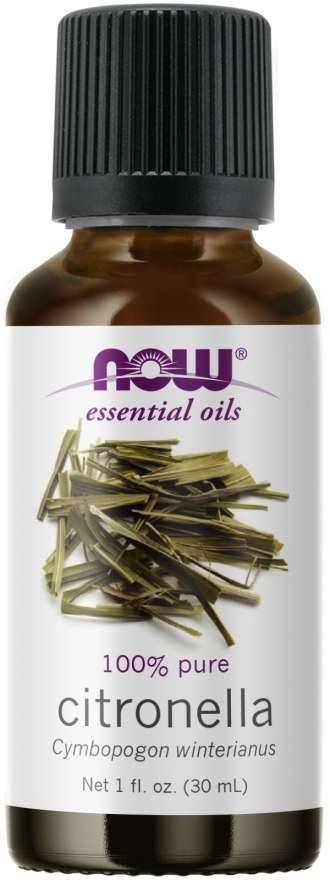 Эфирное масло цитронеллы, Now Foods, 30 мл