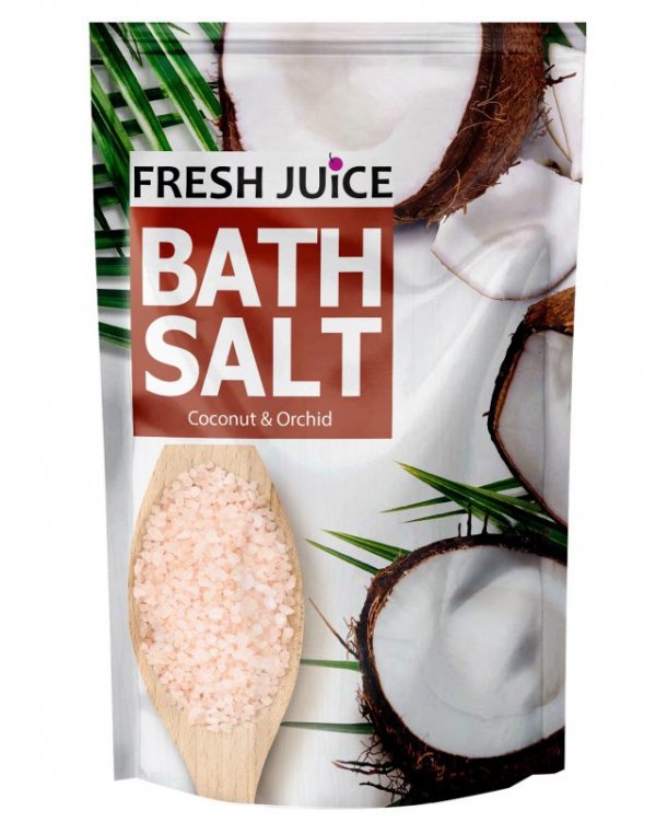 FRESH JUICE Sól do kąpieli Kokos i Orchidea 500 ml