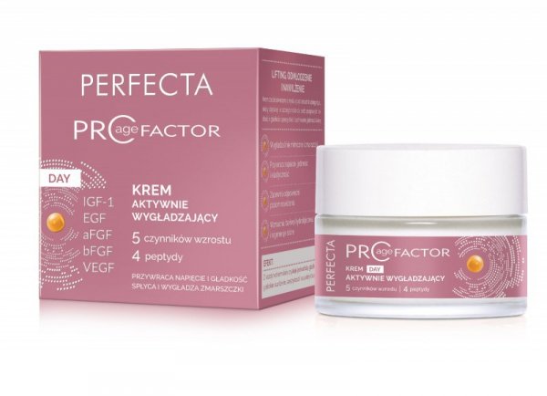 PERFECTA ProAgeFactor Krem aktywnie wygładzający na dzień