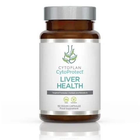 Liver Health CytoProtect, Suplement Diety na Wątrobę, Cytoplan, 60 kapsułek