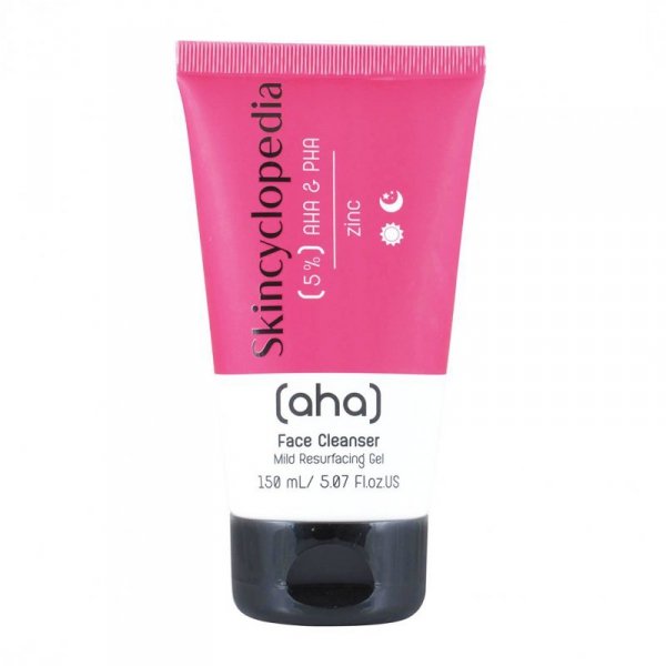 SKINCYCLOPEDIA Żel do oczyszczania twarzy z 5% AHA &amp; PHA, 150 ml