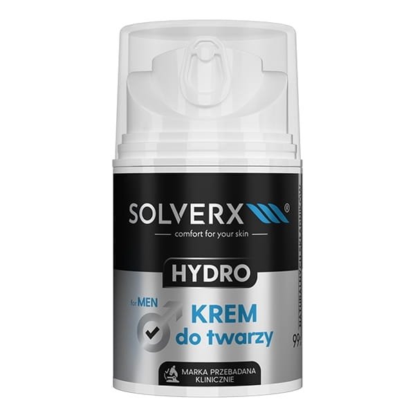 SOLVERX Hydro Men Krem do twarzy 50ml