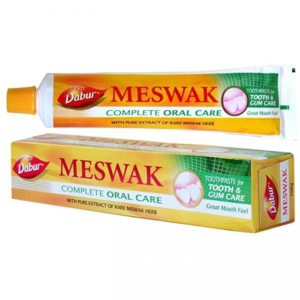 Зубная Паста Мисвак, Meswak, Dabur, 200г