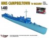 Mirage 400608 1/400 HMS Campbeltown 'ST NAZAIRE', 'CHARIOT' Operation, 26 March 1942