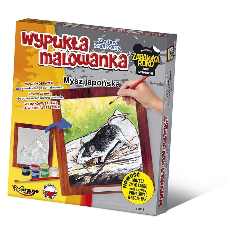 Mirage 64011 [Wypukła Malowanka] FUTRZAK – Mysz japońska