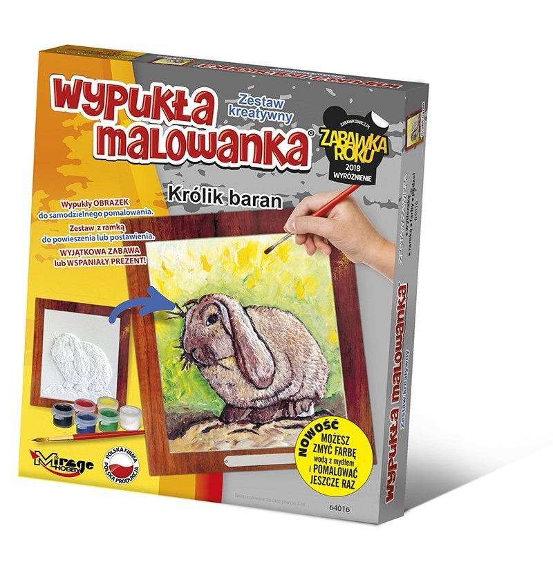 Mirage 64016 [Wypukła Malowanka] FUTRZAK – Królik baran