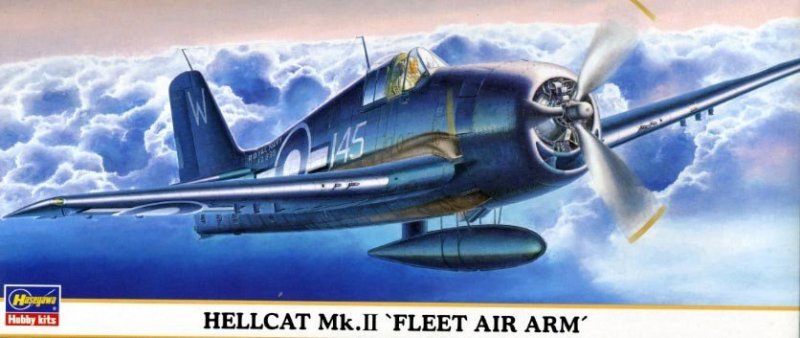 Hasegawa 00634 1/72 Hellcat Mk.II 'FLEET AIR ARM'